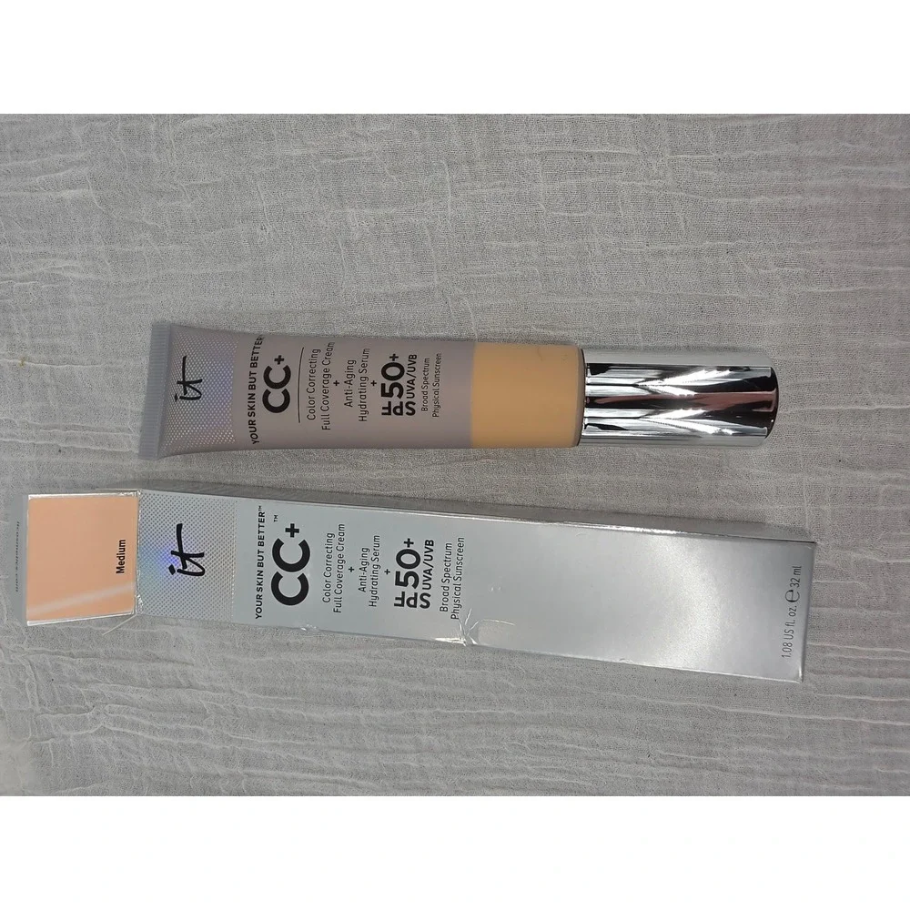 IT Cosmetics Your Skin But Better CC Cream Medium SPF 50+ Brand New In Box